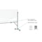 Ghent Reverse Graphic Whiteboard, 72-1/8x53.25", Porcelain, 48 in, 36 in, White GARM1M134-MS2 - alternate 2